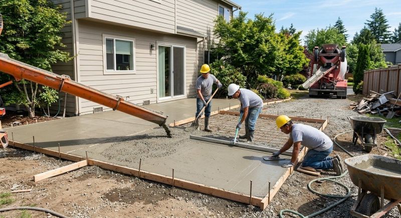 Concrete Installation in Chattanooga, TN