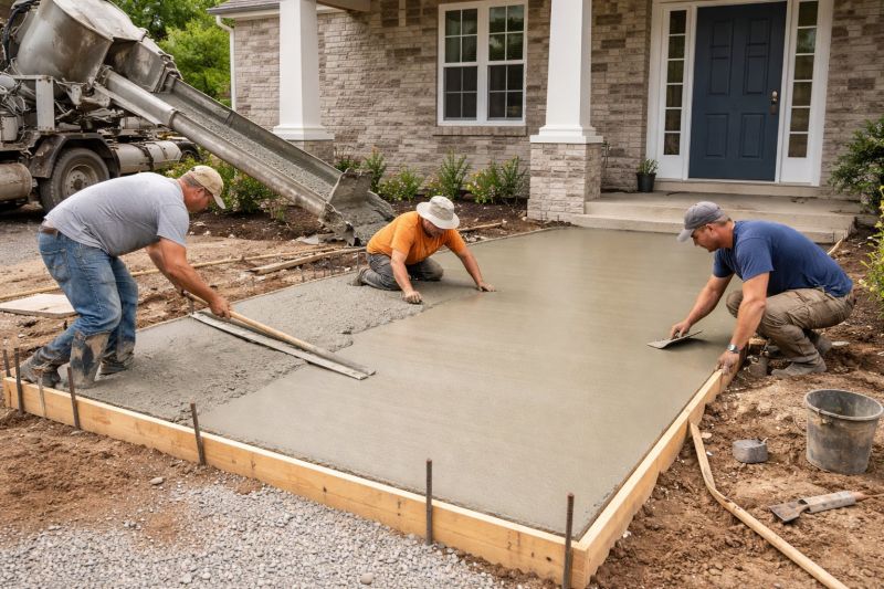 Concrete Installation in Chattanooga, TN