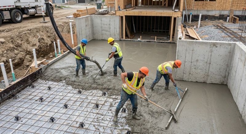 Basement Concrete Installation in Ringgold, GA