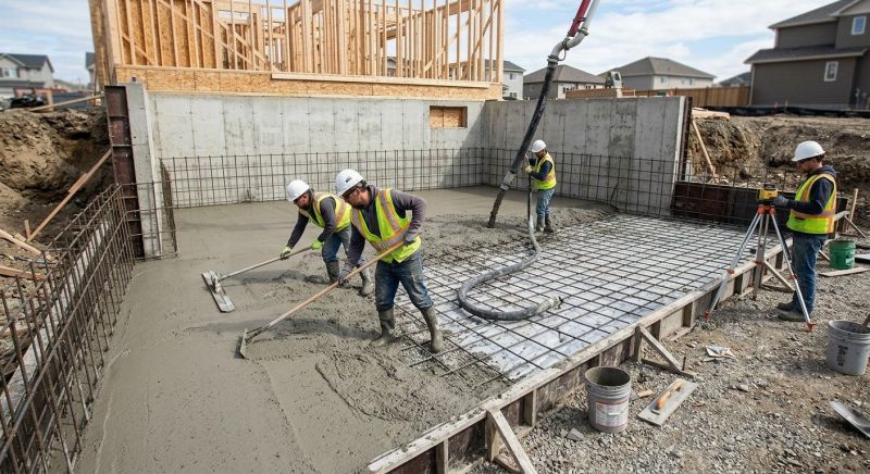Basement Concrete Installation in Sequatchie County, TN
