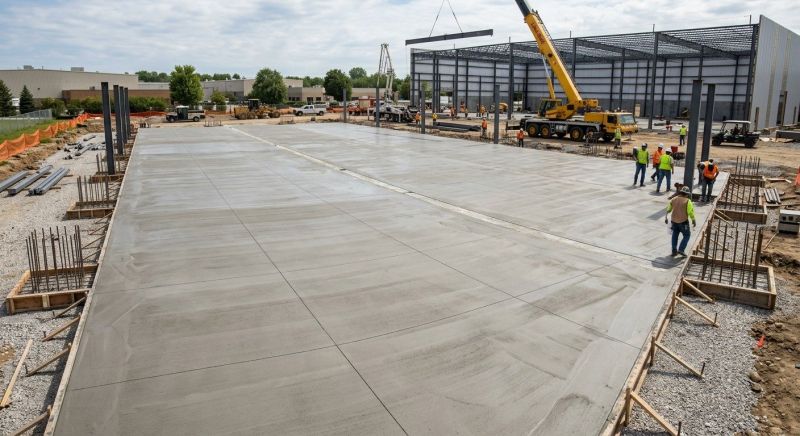 Commercial Slab Construction in Harrison, TN