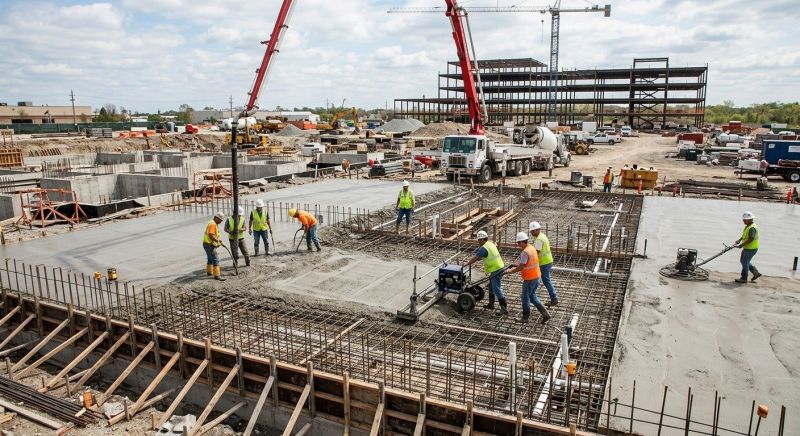 Commercial Slab Construction in Chattanooga, TN