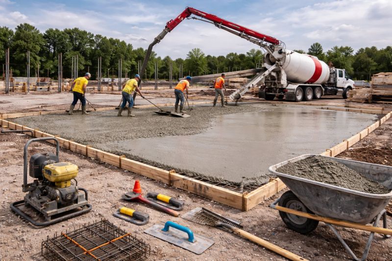 Commercial Slab Construction in Chattanooga, TN