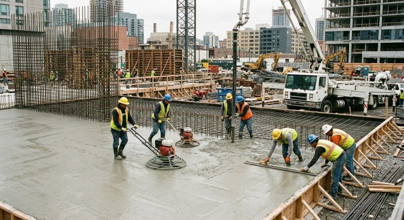 Commercial Slab Construction in Sale Creek, TN