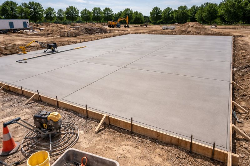 Commercial Slab Installation in Chickamauga, GA