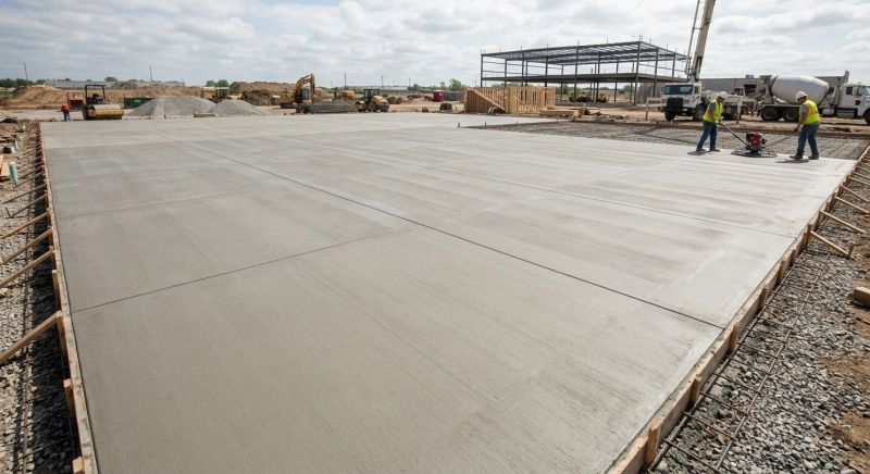 Commercial Slab Installation in Cleveland, TN