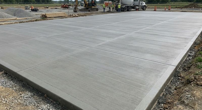 Commercial Slab Installation in Harrison, TN