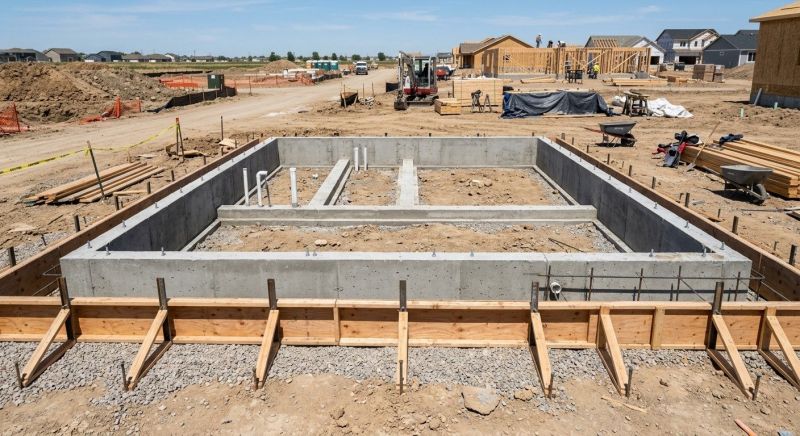 Concrete Foundation Installation in Chattanooga, TN