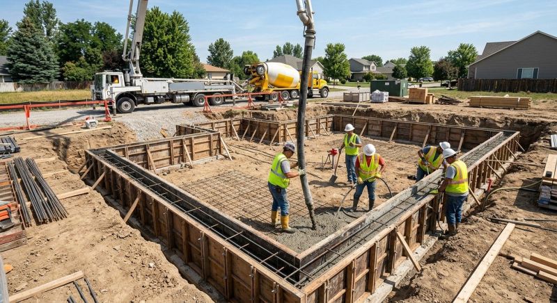 Concrete Foundation Installation in Soddy Daisy, TN
