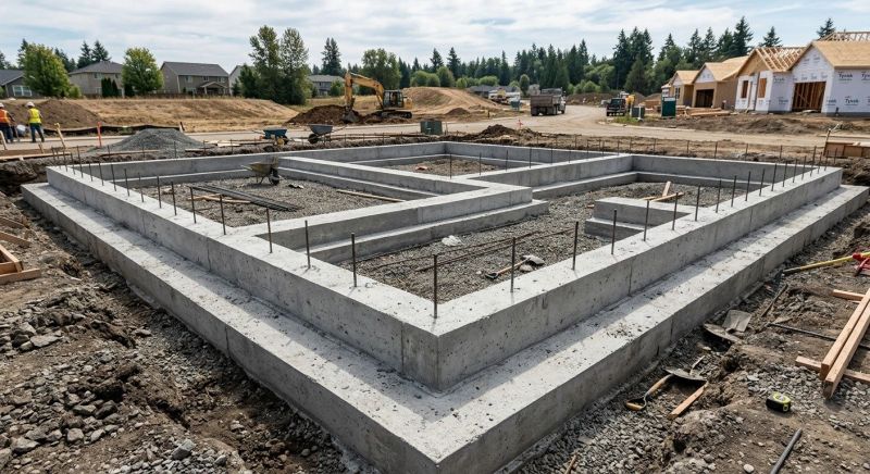 House Footing Construction in Chattanooga, TN